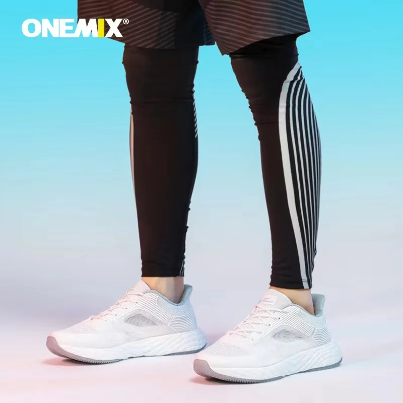 Onemix 2021 Sneakers Men Energy Running Shoes High-Tech Jacquard Vamp Super Light Rebound-58 Outsole zapatillas de deporte