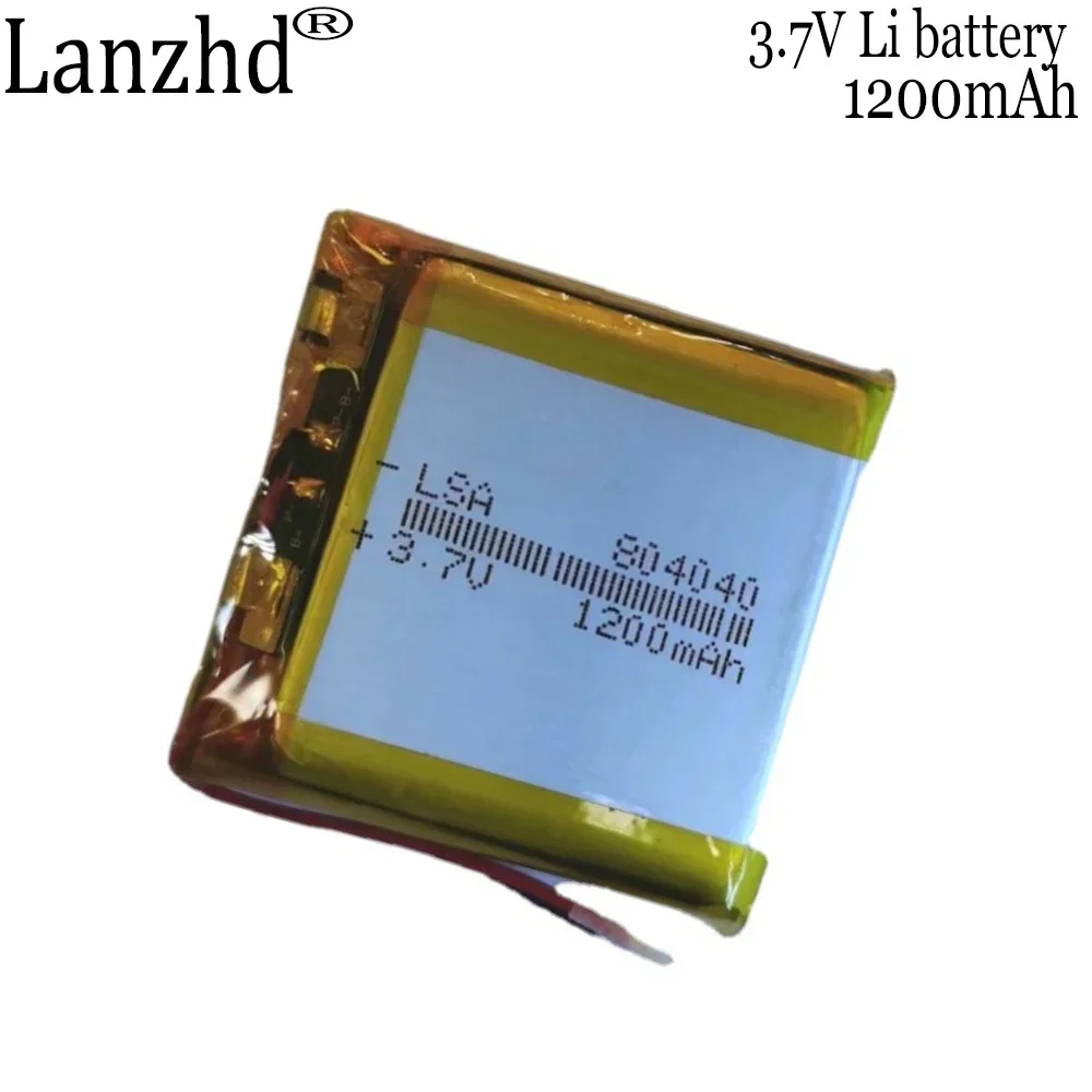 1-12 шт. литий-ионный аккумулятор 3 7 в 1200 мАч