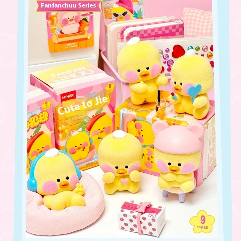 Новый продукт Miniso натуральная коробка Fanfanchu Cute To Foul слепая мультяшная утка