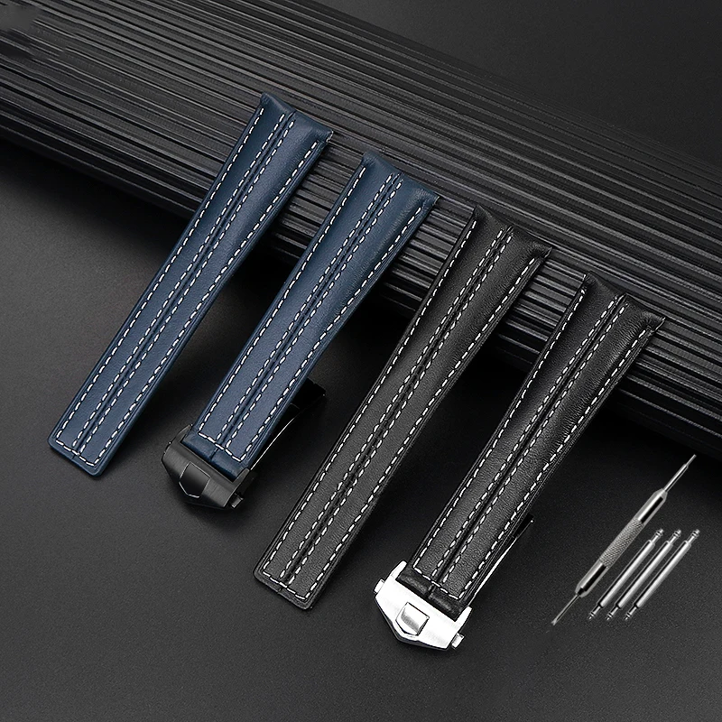 Резиновый ремешок для часов TAG Heuer concept F1racing 300 tiger carlisla 22 мм