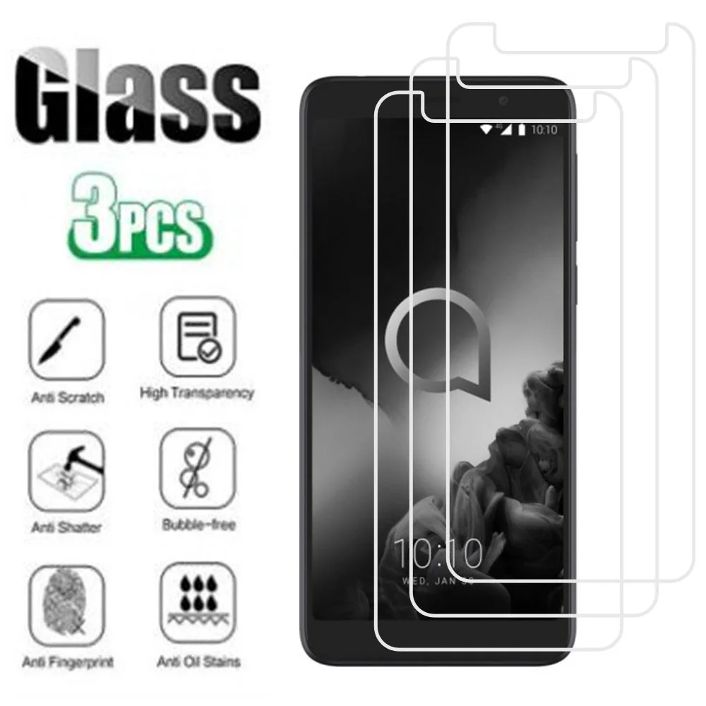 Закаленное стекло 9H для Alcatel 1 1X 1C 1S 3 3X 3V 3C 2019 Tetra 5033D 5059D 5009D 5052D 5058i 5099D 5026D, защита экрана