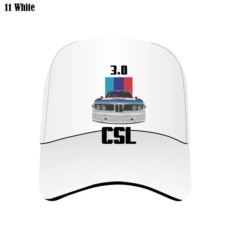 

3.0 Csl Vintage Race Car Snapbackleeve Unisex Bill Hats