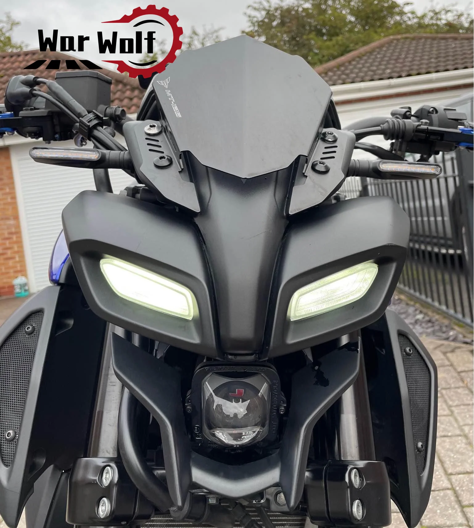 Лобовое стекло из алюминиевого сплава мотоцикла козырек подходит для YAMAHA 2018-2022