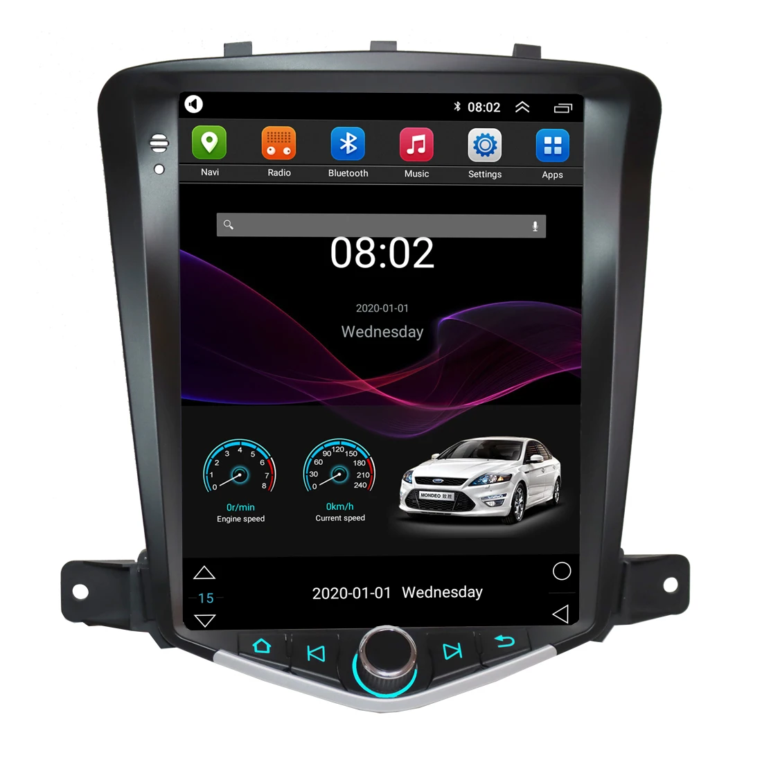 

CarPlay Android Vertical screen GPS Player For Chevrolet Cruze 2006-2014 Multimedia Player GPS Navigation Vertical screen