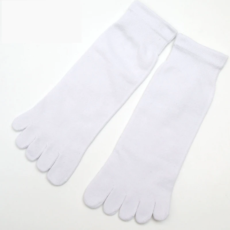 

5 пар, мужские короткие хлопковые носки с пятью пальцами