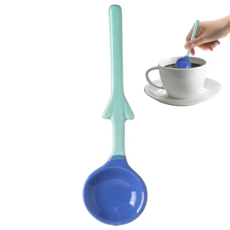 

Flower Spoons Small Spoons Mini Cute Ceramic Spoon Tea Spoon Coffee Spoon Sugar Spoon Cartoon Animals Hanging Spoons For Kids