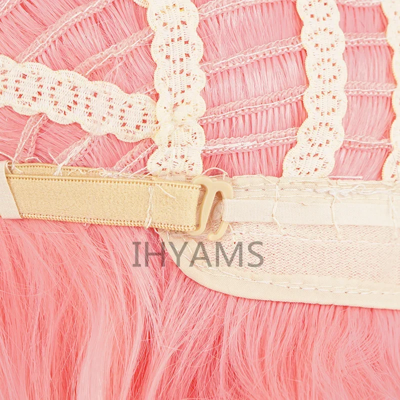 Парик для косплея из аниме дневник будущего Yuno Gasai Длинные розовые прямые