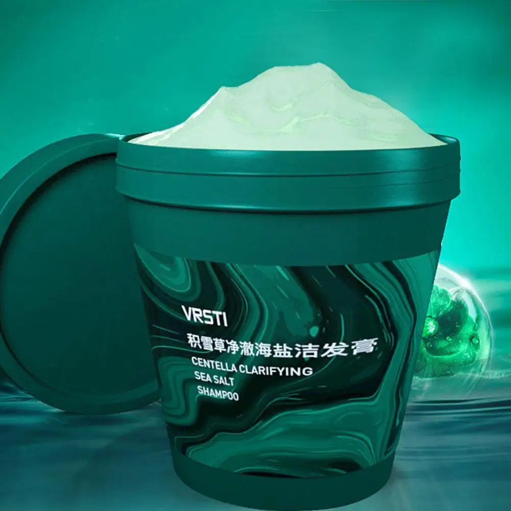 

Natural Sea Salt Cleansing Shampoo Sea Salt Shampoo Hair Treatment Shampoo For Scalp Psoriasis Itching Herbal Shampoo 200ml V1N5