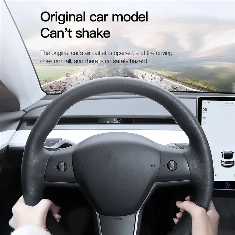 

Car Multifunction Dashboard HUD Head-Up Display for Tesla Model 3 Model Y Dedicated Electronics Digital Speedometer