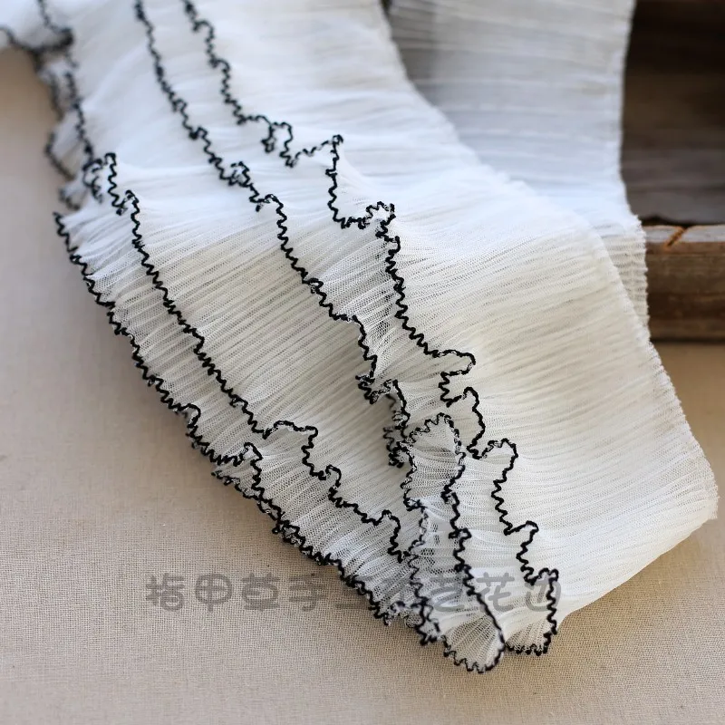 Современная вышитая Цветочная Тюлевая кружевная ткань отделочная лента сделай