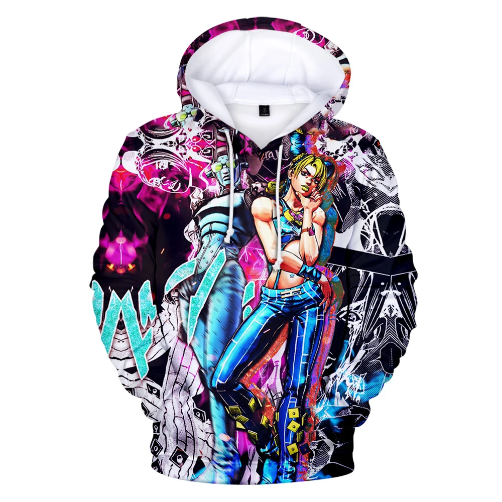 

Classic Luxury Anime JoJo's Bizarre Adventure 3D Print Hoodies Sweatshirts Boys/Girls Cute Sweatshirt Cosplay Couples Pullovers