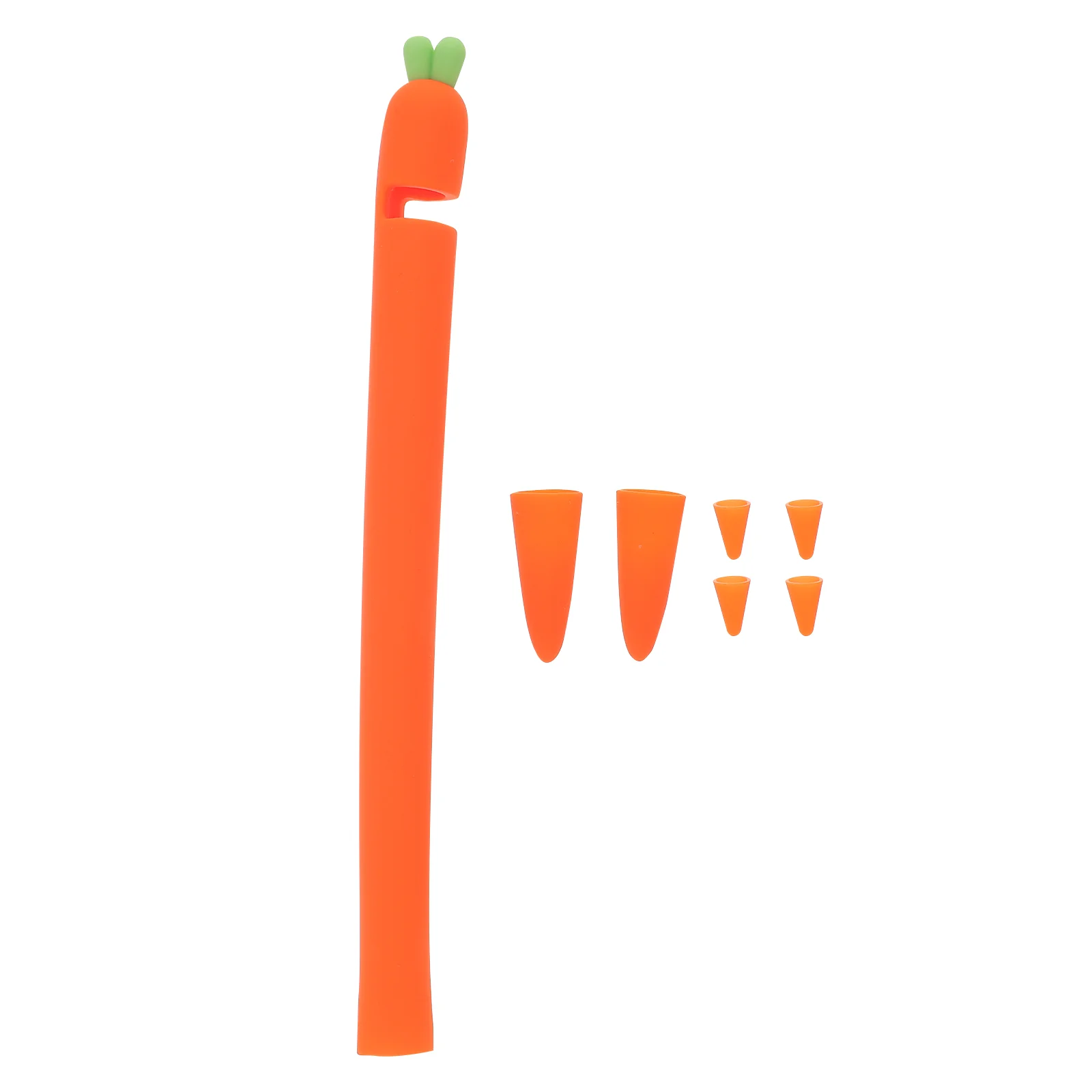 

Compatible for 1st Case Silicone Sleeve Touchscreen Cover Holder Pocket Pen Accessories Orange
