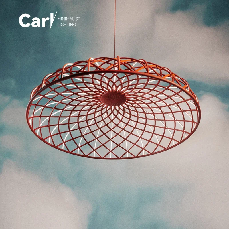 JIAYOOR подвесная люстра из металла и веревки