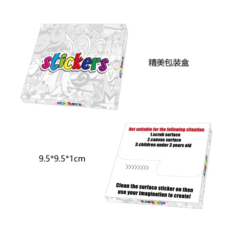 

Новинка, 50 листов, водостойкие наклейки на чехол на колесиках с граффити из американской ТВ-серии «очень странные дела»