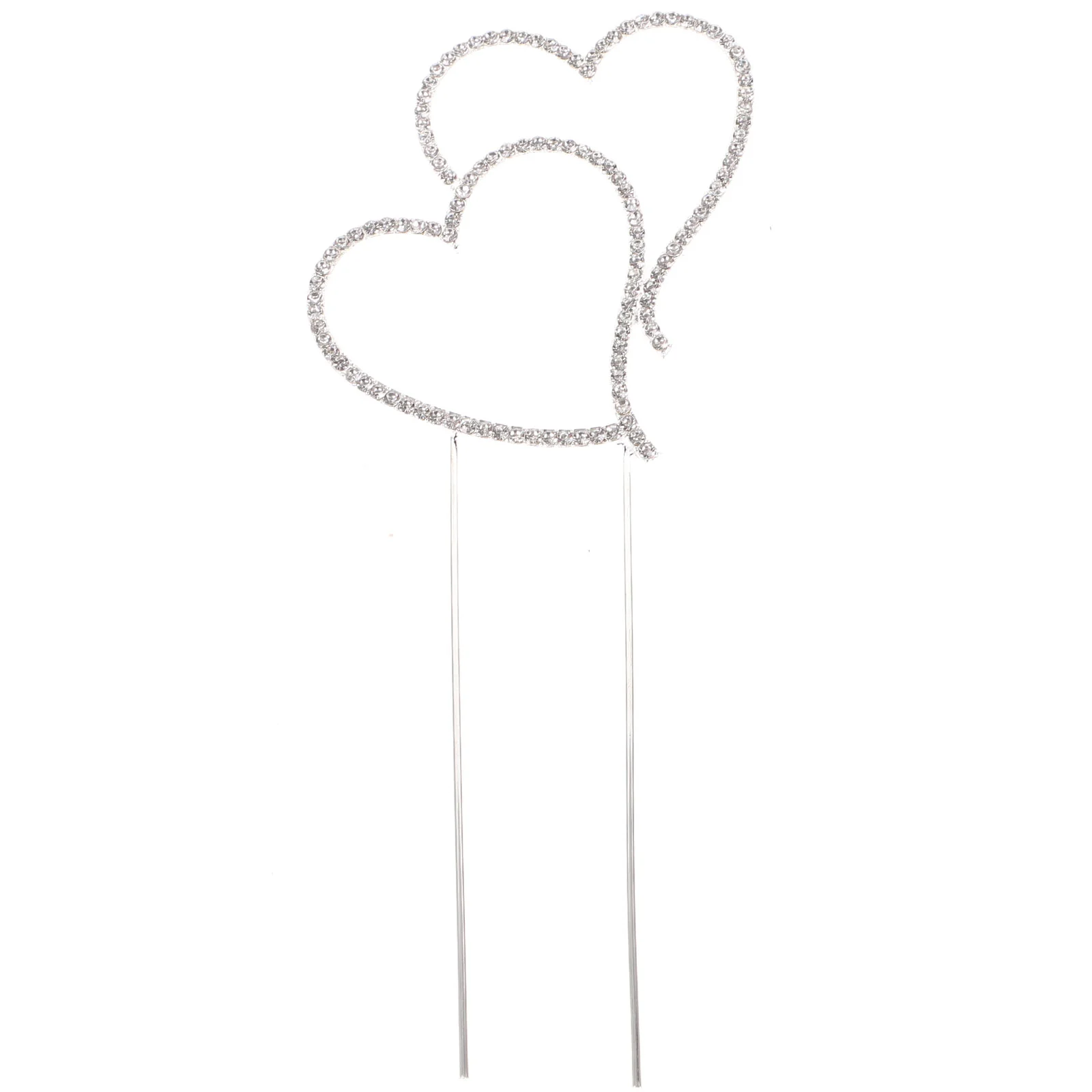 

Aniversary Cake Decor Accessories Cake Decorating Rhinestone Bride Cake Decoration Headband Love