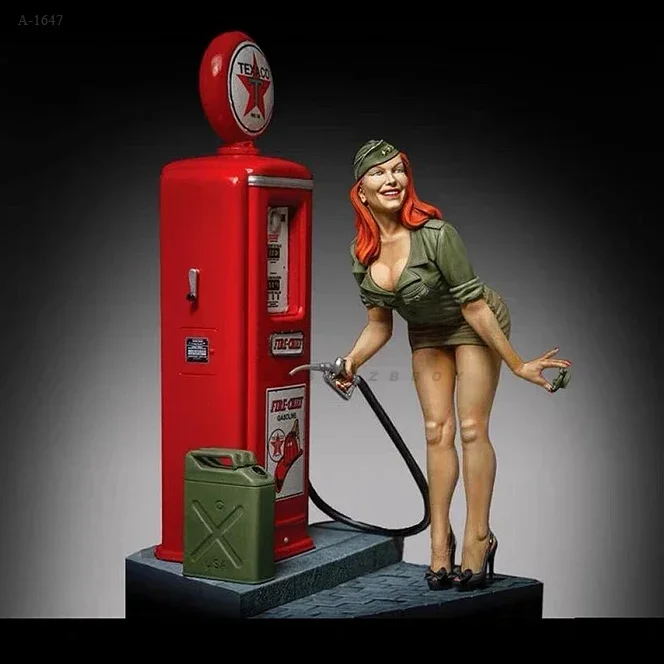 Набор красивых моделей из смолы 54 мм бесцветная и самособранная фотография