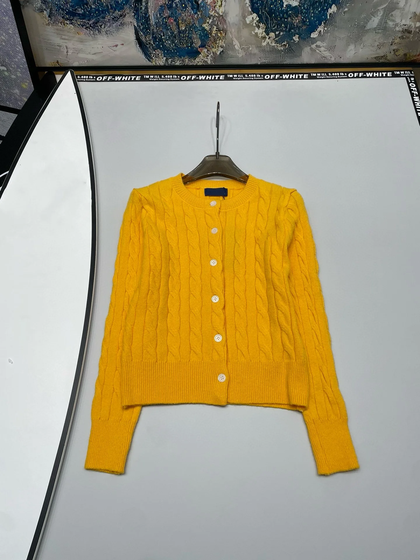 Женский винтажный однобортный Кардиган кашемировый элегантный универсальный