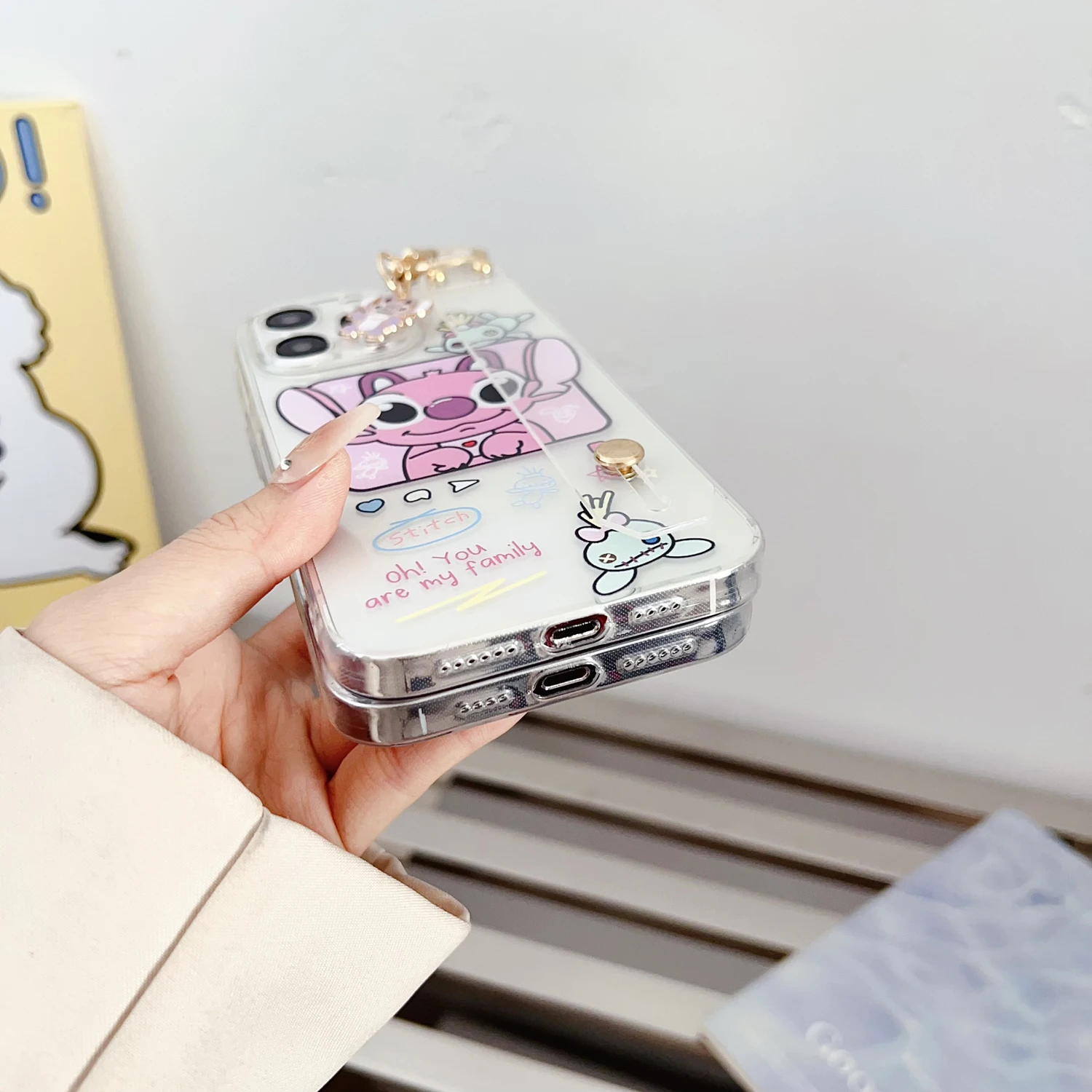 Для Xiaomi 10 11 12 13 Pro T lite Ultra Poco F3 F4 X3 M3 X4 X5 M4 C40 C50 M5 Чехол с вышивкой для пары ремешок на