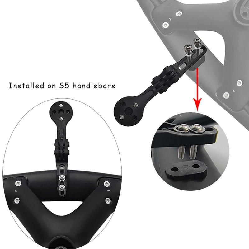 Велосипедный держатель компьютера регулируемый GPS секундомер поддержка камеры