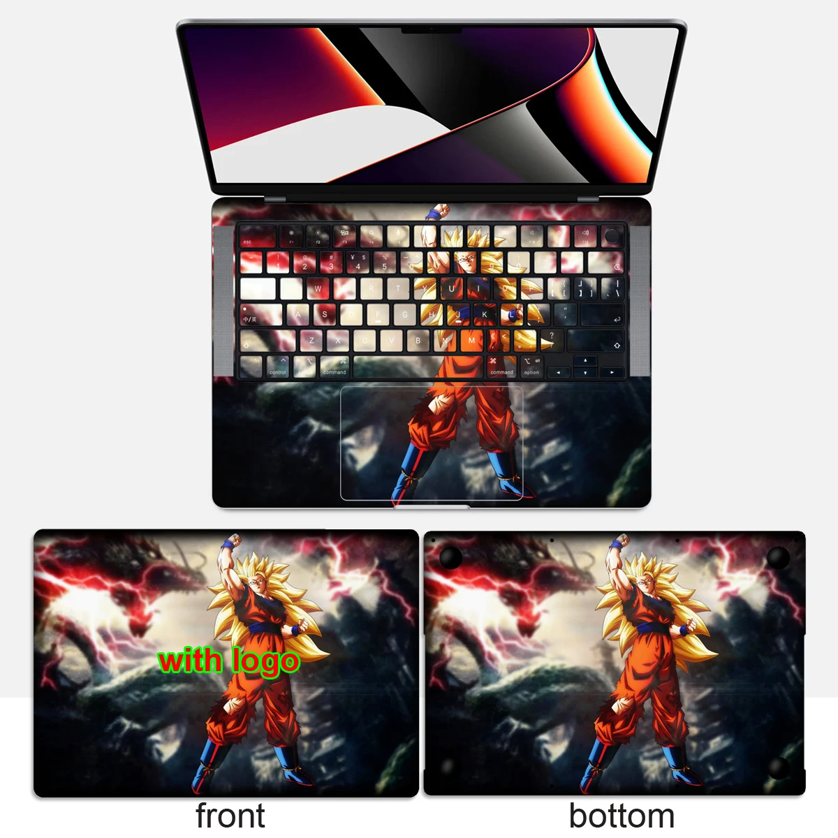 

Laptop Skins for MacBook Pro 16/17 2022 Release Anti-scratch/Dust Vinyl Decal Protective Films DIY Full Cover Stickers