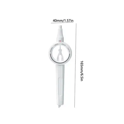 Цифровой пресс-компас ABS белый