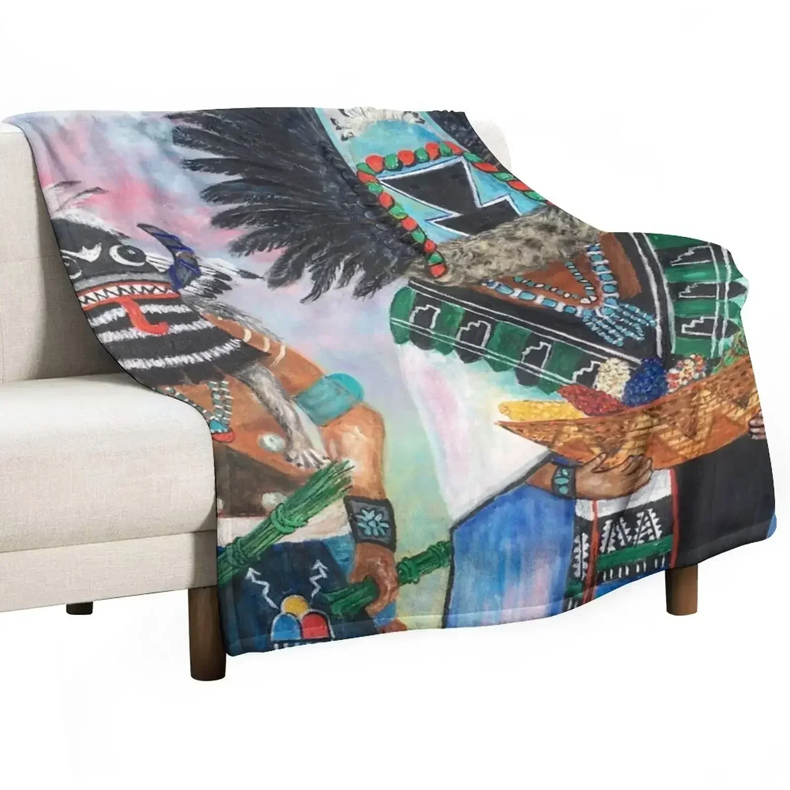 Ворона Мать приносит подарки жизни пледы одеяло для дивана теплая зима модные