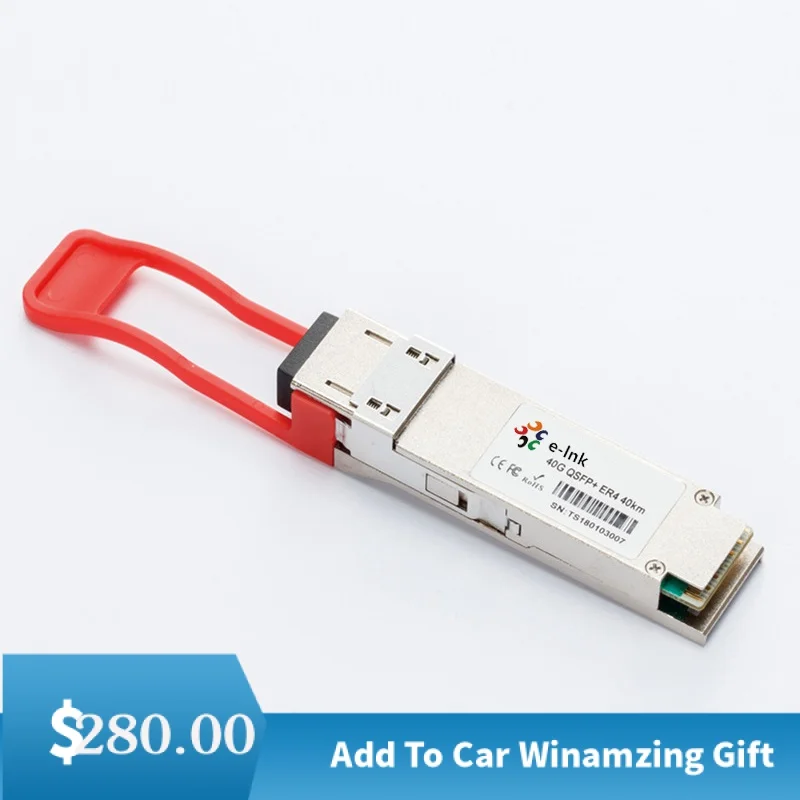 

40km 40G QSFP+ Transceiver 1310nm LC Single Mode
