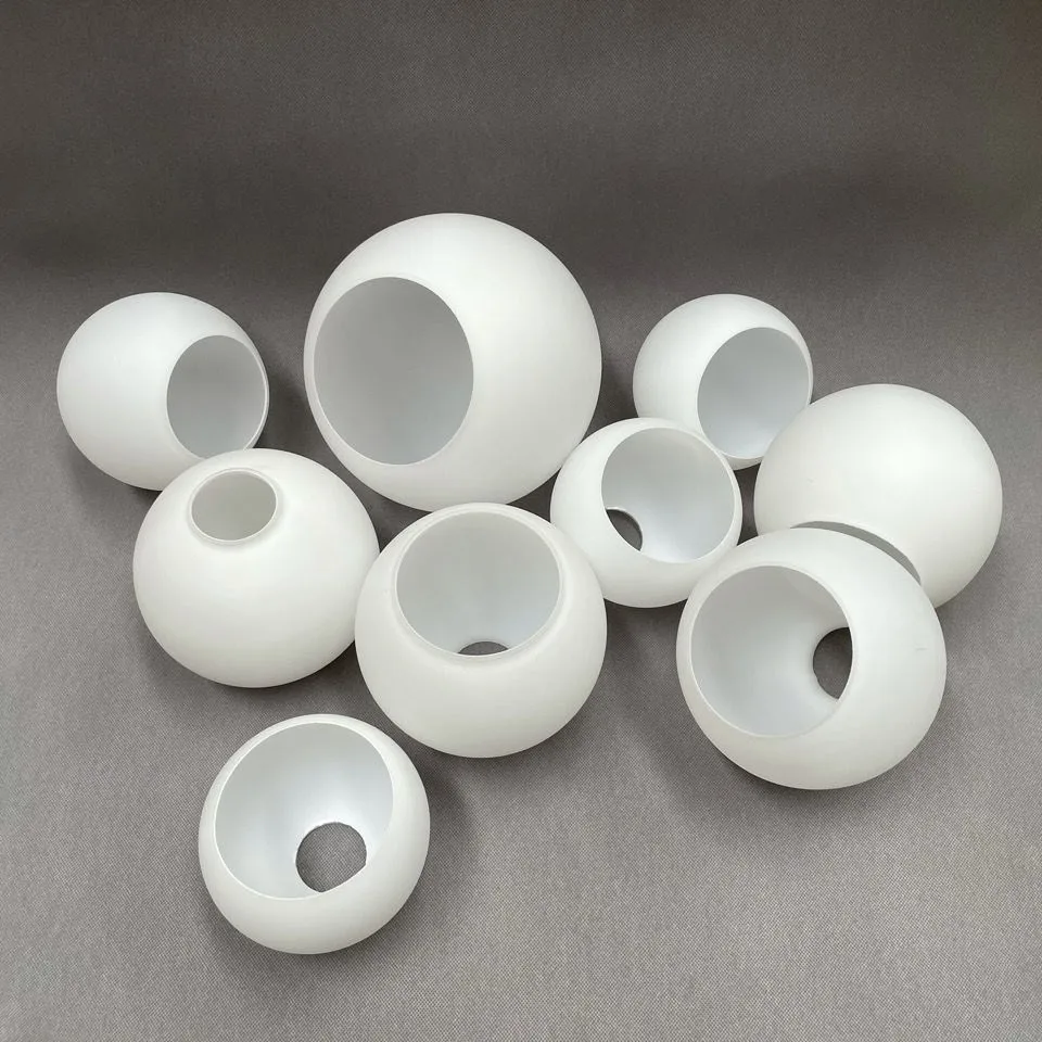 Стеклянный абажур для люстры E27 E14