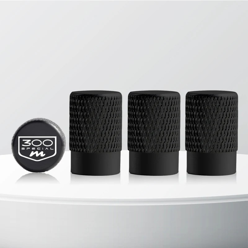 

Алюминиевые 300 специальные M логотипы автомобильных колес, оболочки клапанов шин для Chrysler 300 Eagle Vision Premier Dodge 4 шт.