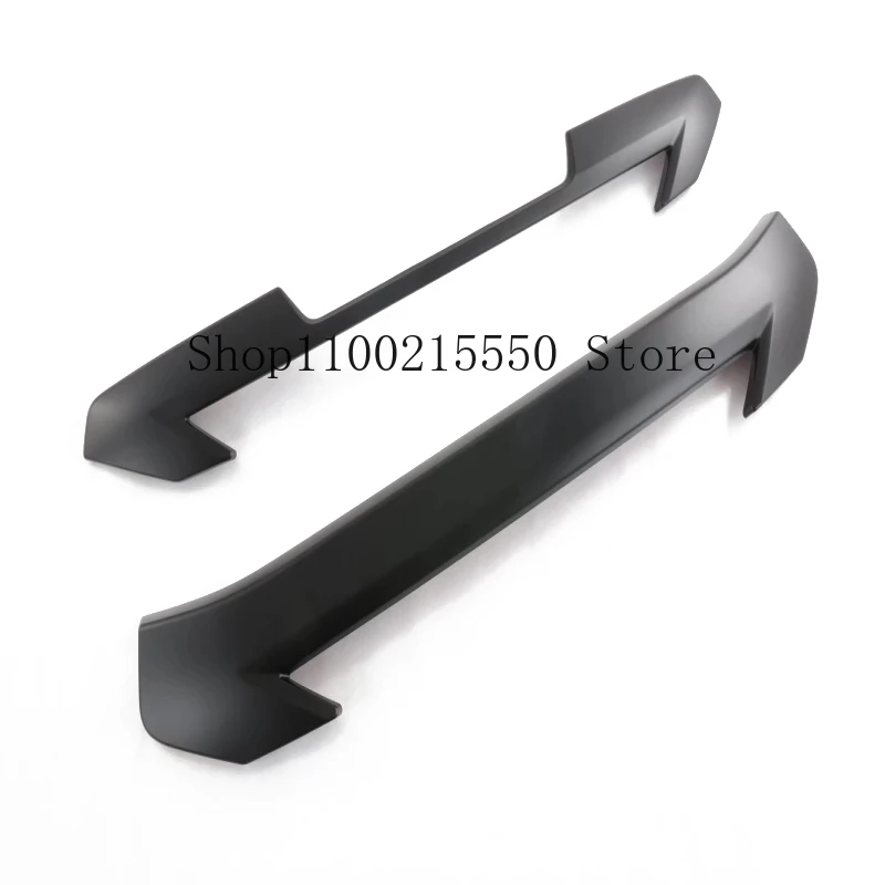 Для Isuzu D-MAX DMAX 2021 2022 2023 ABS Черная передняя решетка гриль капот декоративная крышка