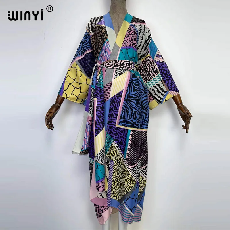 Европейская африканская Туника WINYI милое женское бикини новый кардиган для