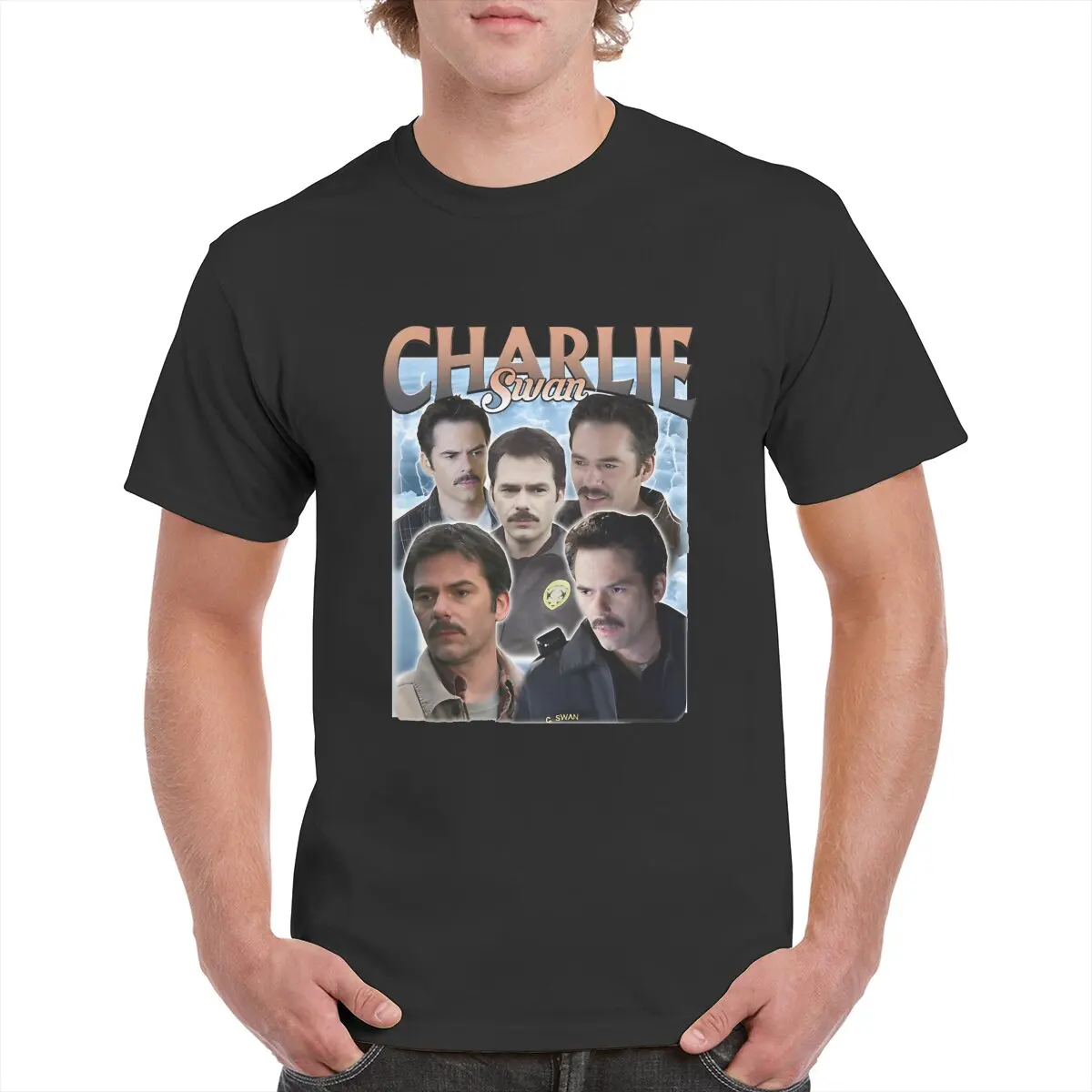 

Team Charlie Twílíght T Shirt Men's Pure Cotton Funny T-Shirt Round Neck Twilight Tee Shirt Short Sleeve Clothing Unique