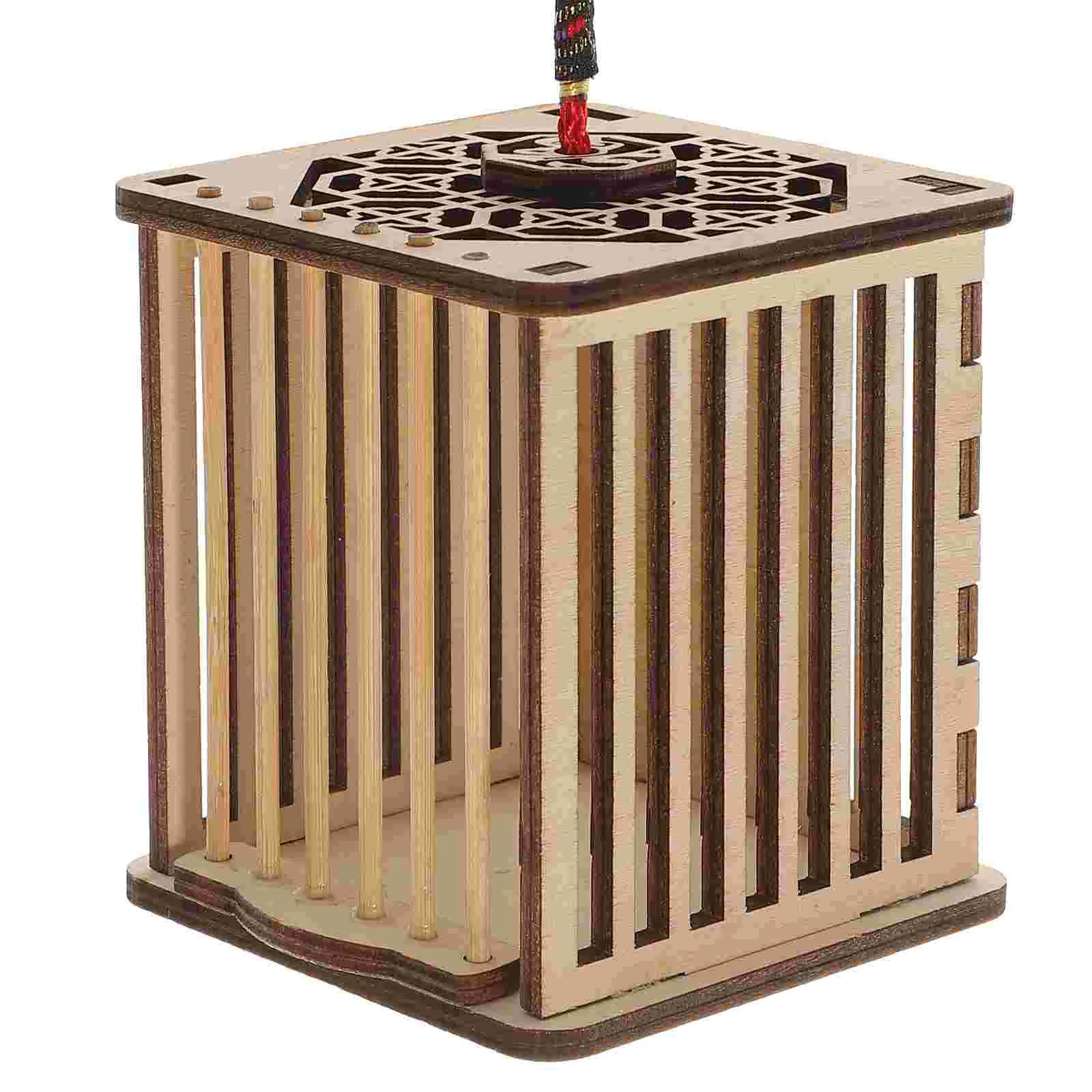 

Cage Cricket Grasshopper Habitat Box House Reptile Carrier Wooden Insert Feeding Bug Catcher Insect Pets Wood Container Hanging