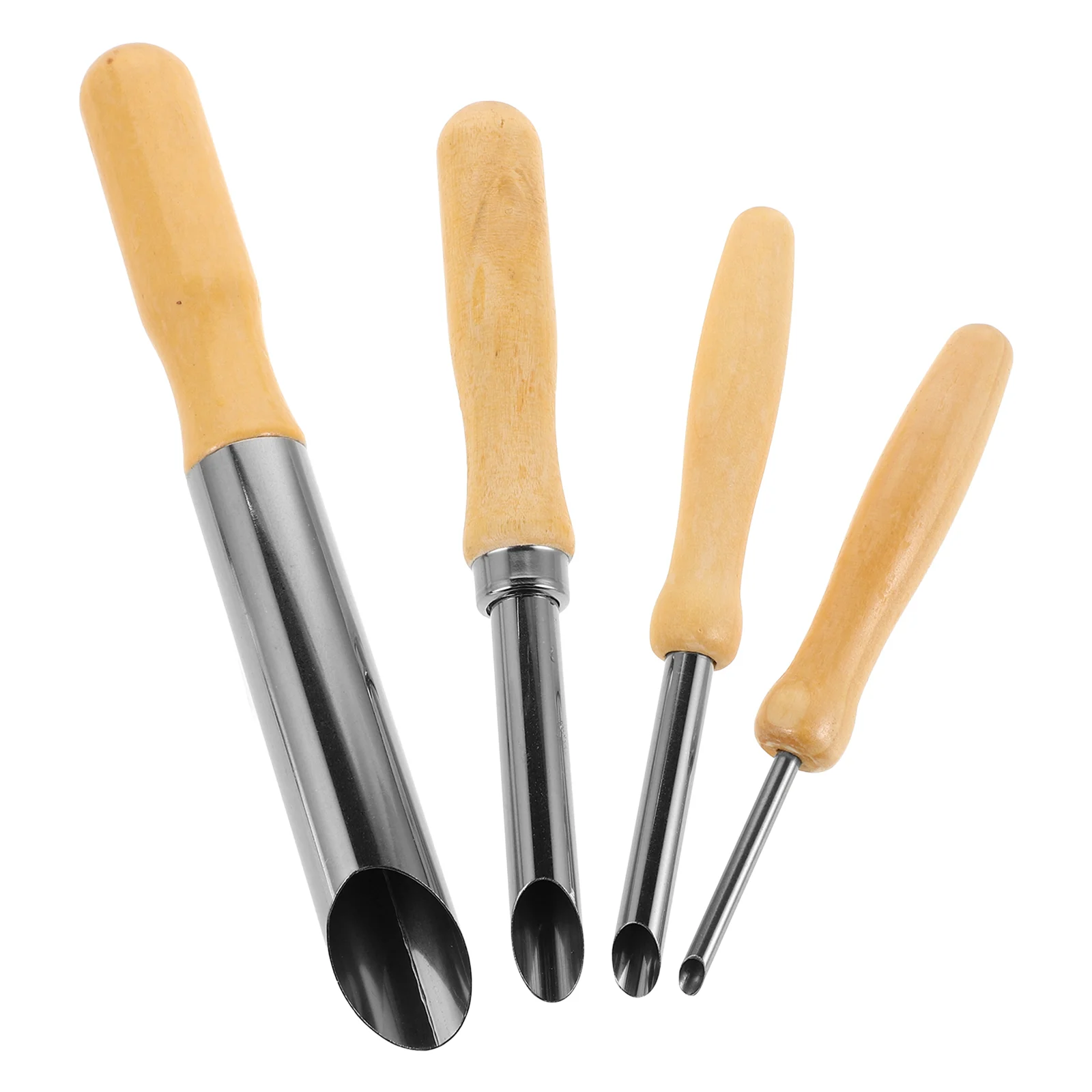 4 шт. круглый дырокол инструменты для формирования круга из нержавеющей стали