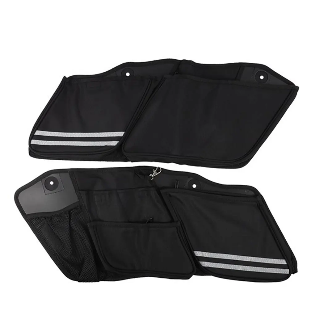 

Black Large Capacity Motorcycle Saddle Bag Convenient And Practical Storage Option Saddlebag Only one type