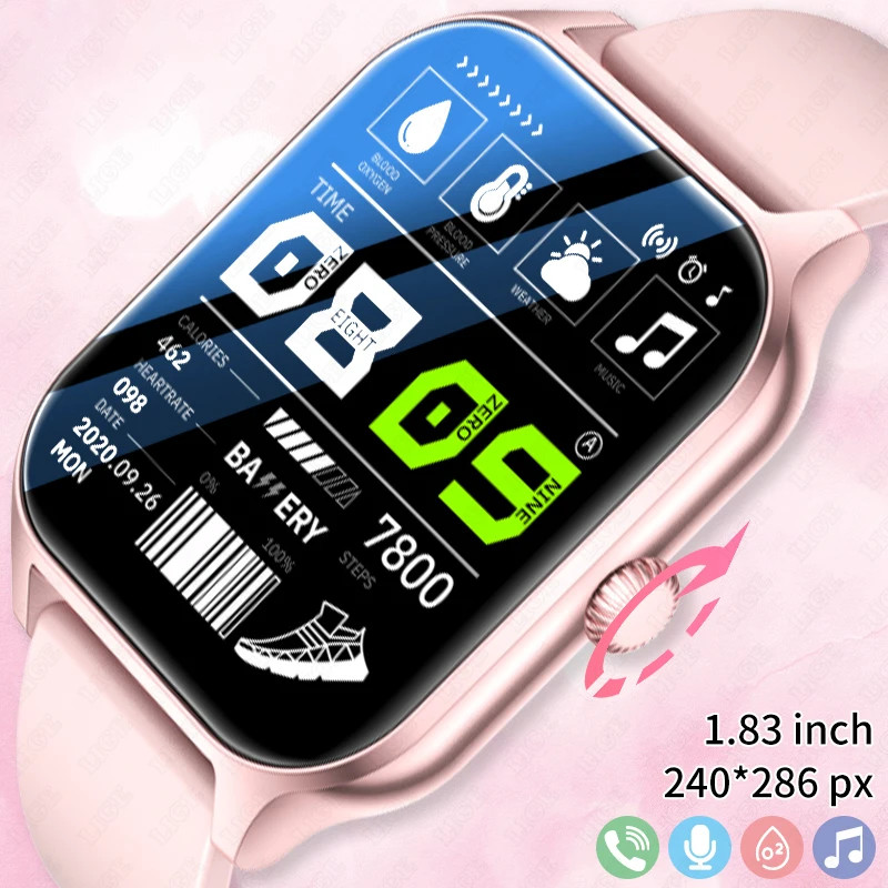 Женские Роскошные Умные Часы С Bluetooth-звонками Музыкальный Спортивный