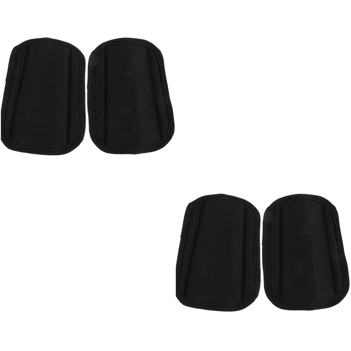 

2 Pairs Stroller Shoulder Cover Car Seat Pads Soft Belt Kids Neck Cushion Seatbelt Baby Carseats Decor