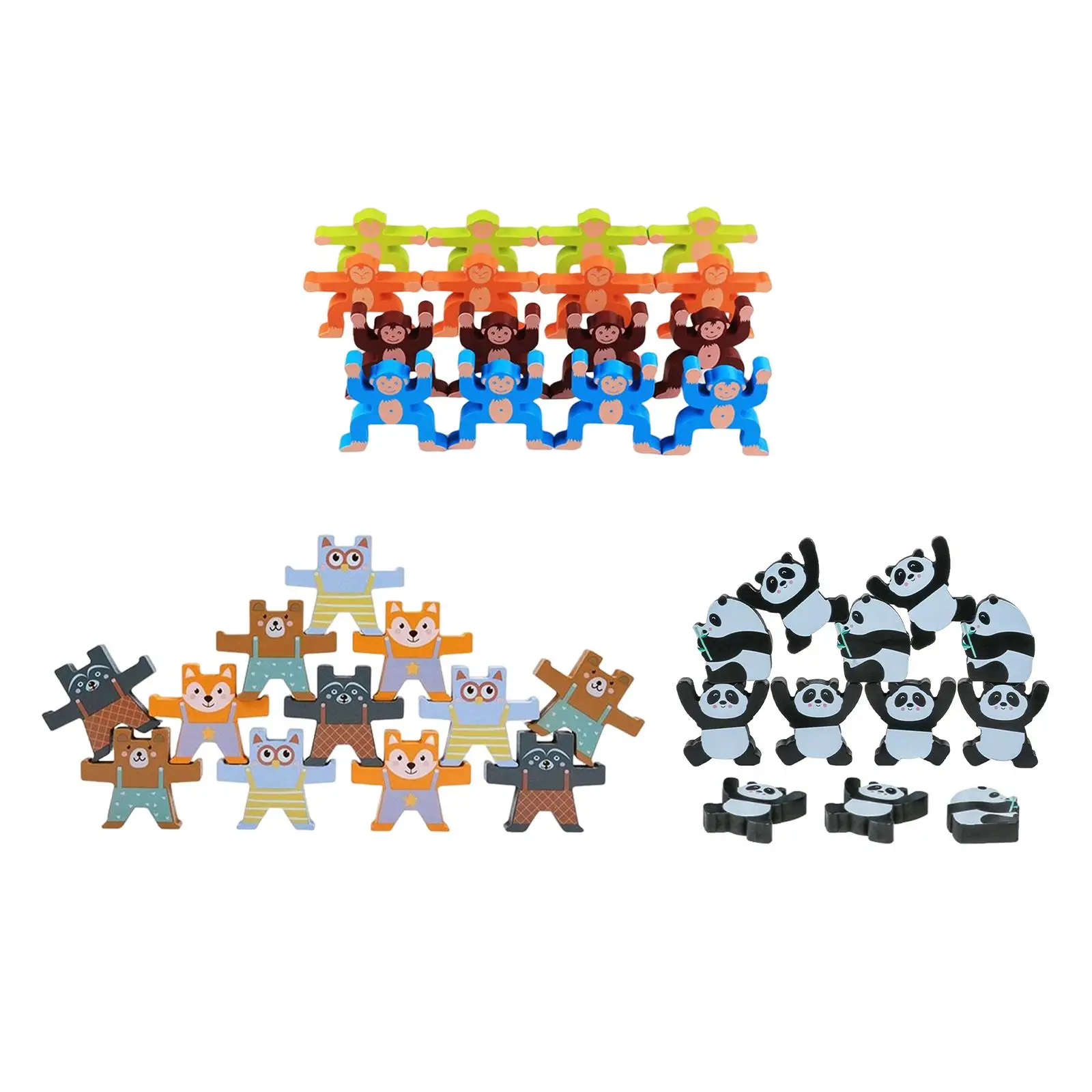 

Stacking Toys Games Parent Child Interaction Developmental Toy for Travel