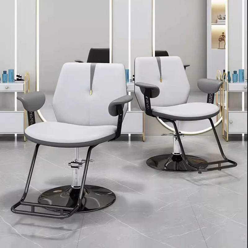 Nordic Beauty Salon Couch Fotel do masażu włosów Makijaż Meble fryzjerskie Sofa fryzjerska Krzesła tatuażu silla barberia Stołek stylisty