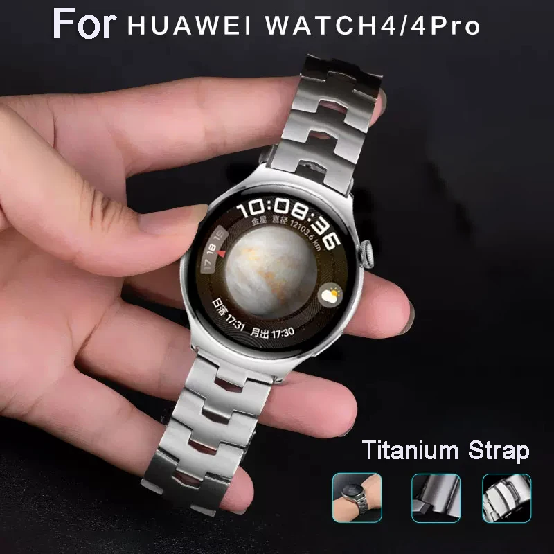 22mm Oracle Titanium Strap for Huawei Watch 4/ 4Pro Titanium Watchband for Huawei GT 3/3Pro /GT2/2Pro 2E Wristband with box