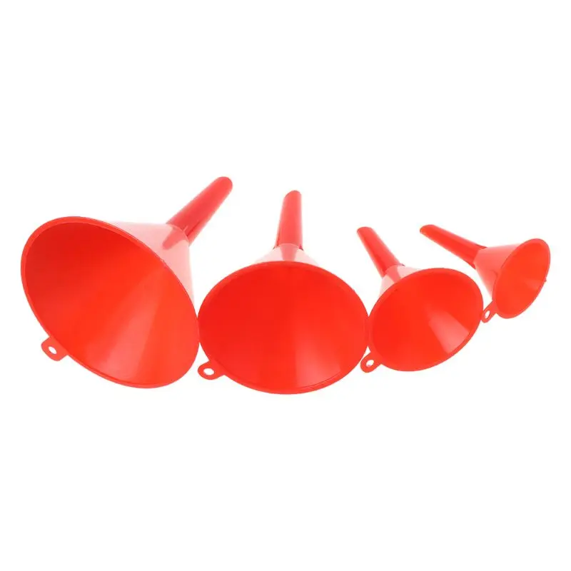 

4pcs Funnel Fuel Oil Filling Tool Anti-splash Motorcycle Refueling Tool