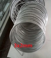 3mm od 304 316l stainless steel coil pipe scroll tube stainless steel pipe stainless pipe coiler capillary tubing air pipe line