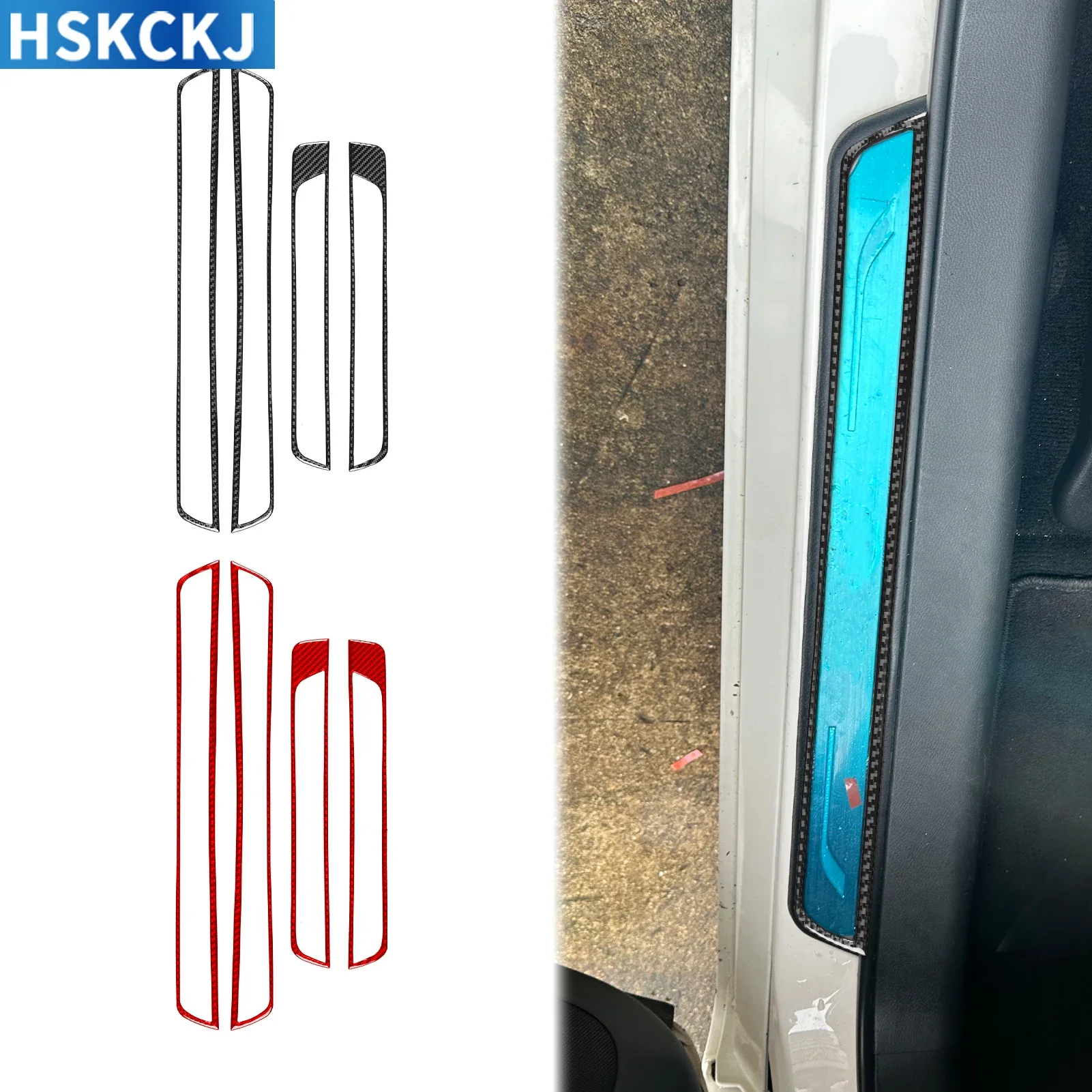 Для Infiniti Q50 2014——2020 настоящий порог автомобиля из углеродного волокна внешняя