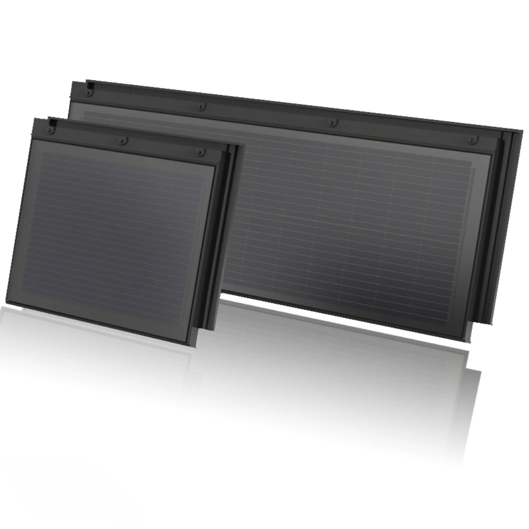 

Solar Roof Tile 87W Thin Film Photovoltaic Power Generates Energy System Double Glass Panel BIPV Solar Roof Tiles