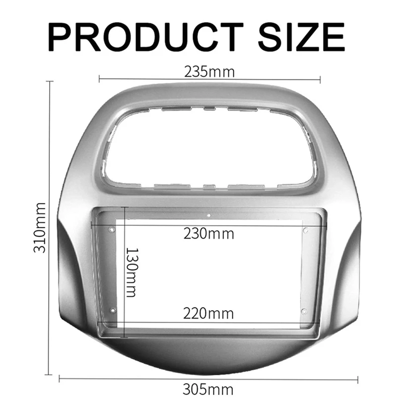 Автомобильная радиоустановка для DAEWOO MATIZ/ CHEVROLET SPARK/ BAIC/ BEAT (9 дюймов) 2018 + Android MP5