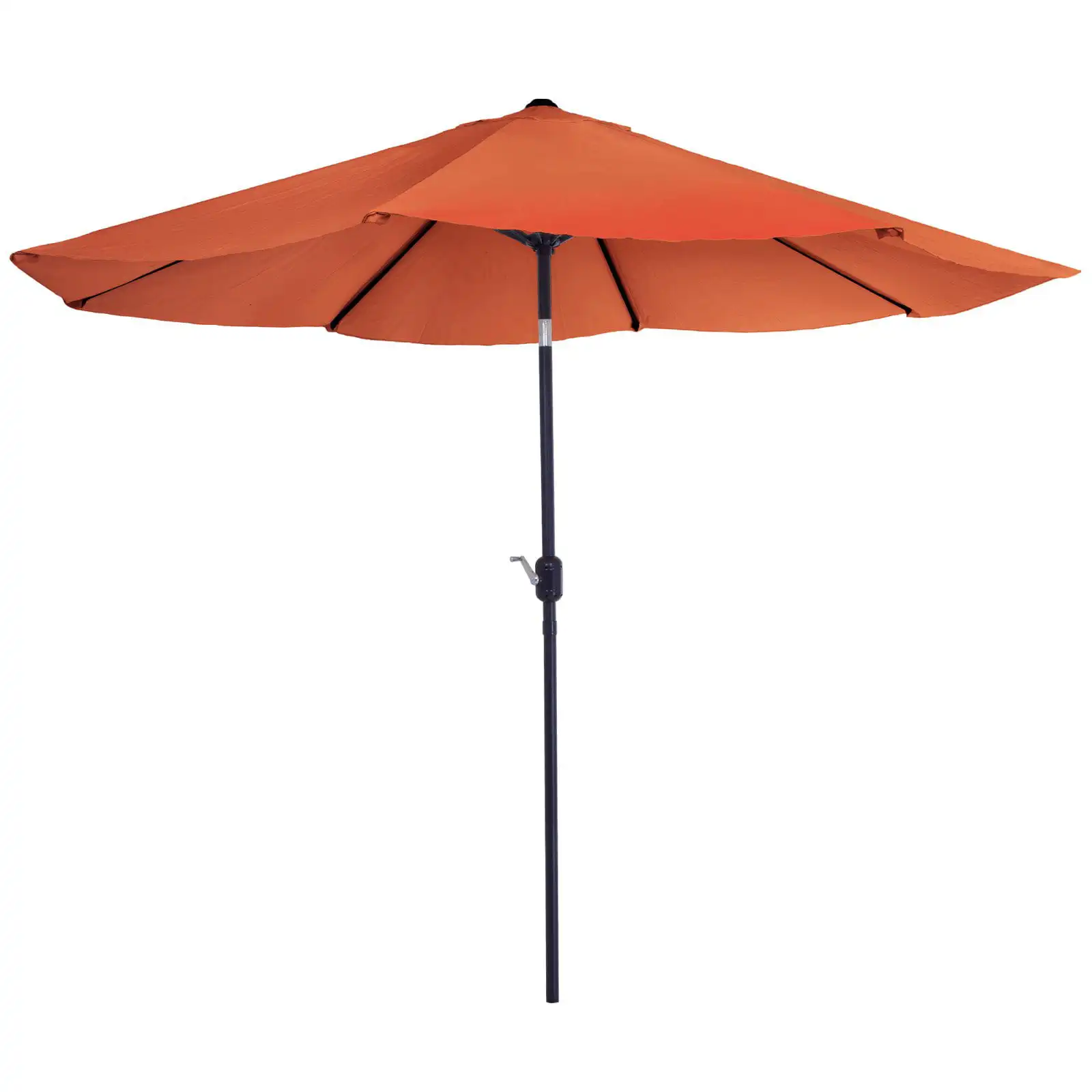 Patio Umbrella with Easy Crank and Auto Tilt Outdoor Table Umbrella 10 ft