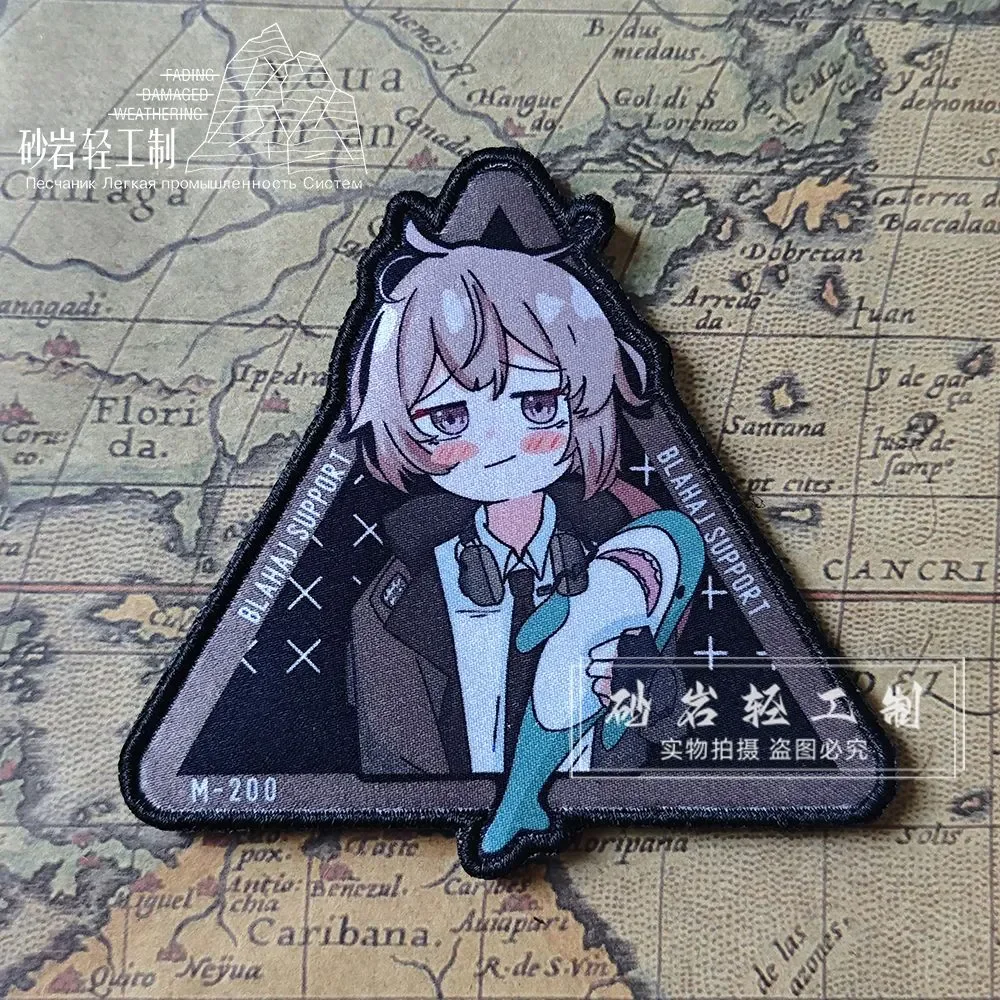 Фото Игровой аксессуар Girls Frontline M200: косплей-фигурка, аниме-значок на липучке, нарукавная повязка, реквизит для костюма, украшение, подарок на день рождения №2