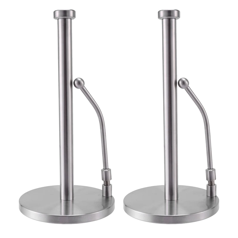 Holder Stainless Steel Standing Tissue Holder One-handed Tea