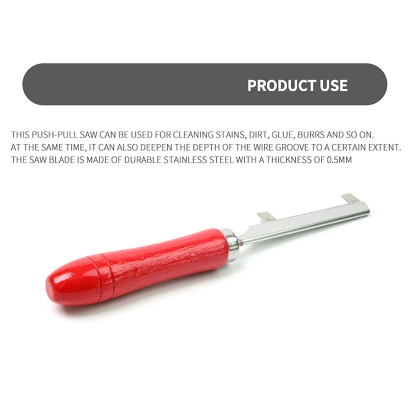 Инструмент для чистки гитары шлицевое отверстие гитарный лад гайка седло пила