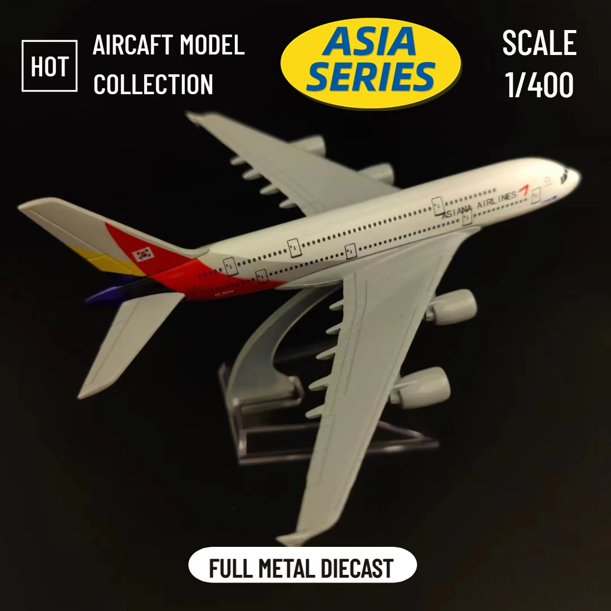 

Scale 1:400 Metal Airplane Replica 15cm Thai Singapore Korea Asia Airlines Boeing Airbus Model Diecast Aircraft Miniature